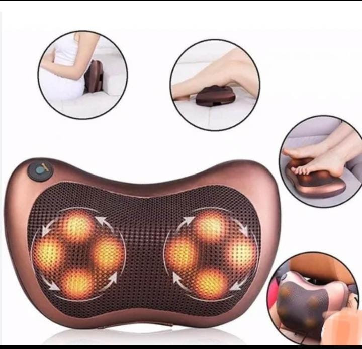 Cojin masajeador electrico de 4 esferas